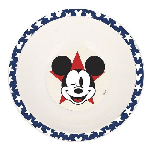 Bowl De Bambú Mickey Original Y Oficial 0
