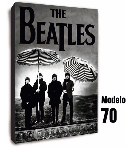 The Beatles - Laminas En Bastidor De Mas Grupos Musicales 1