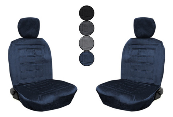 Funda Cubre Asiento Pana At Juego Completo Auto Universal 0