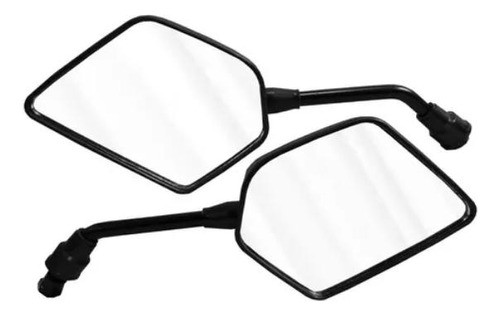 Kit X2 Espejos Negro Mate Motomel Skua 200 Cc R / D Tdm 1
