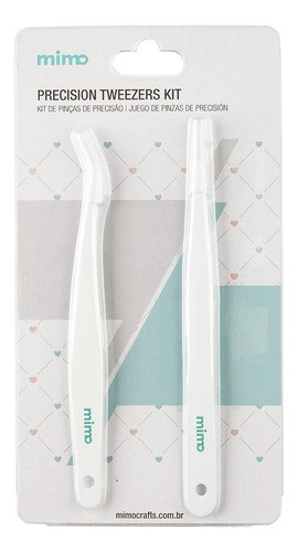 Kit Com 2 Pinças De Precisão Mimo 0