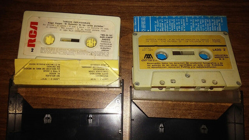 Casette De Tango Vargas Y Bustos Originales 1