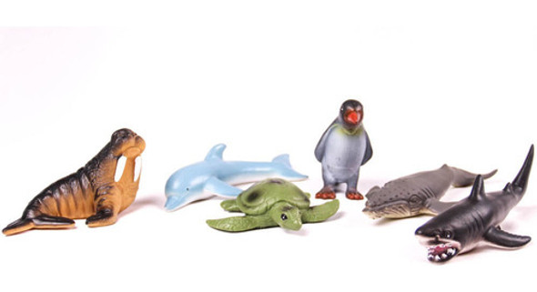 Animales Marinos Soft De Goma Pinguino De 12 Cm 0 Animales Marinos Soft De Goma Pinguino De 12 Cm 0
