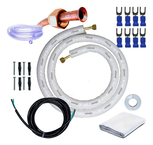 Kit Instalação Ar Condicionado 22000 18000 Btus Carrier 5m 0