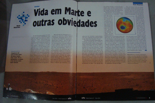 Revista Ufo Especial 27 / Saber Marte Misterioso Habitantes 1