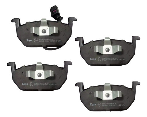 Pastillas Freno Delanteras Vw Nivus Polo Virtus Golf Vii Lpr 0