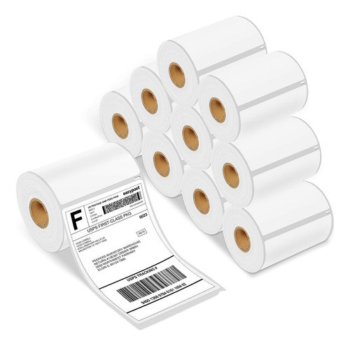 20 Rolos Etiqueta 10x15 Cm Térmica Serrilha E-commerce 0