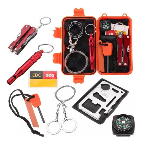 Kit De Supervivencia - Emergencia - Camping - Tactico 1