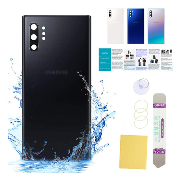 Tapa Trasera Para Samsung Note 10 Plus Aura Black 0 Tapa Trasera Para Samsung Note 10 Plus Aura Black 0