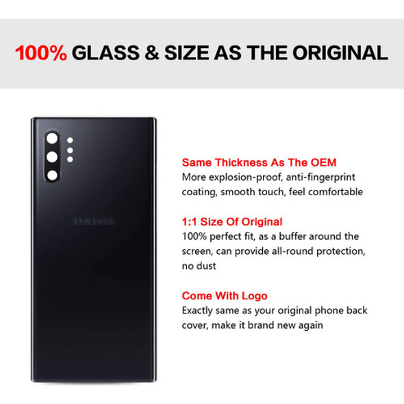 Tapa Trasera Para Samsung Note 10 Plus Aura Black 1 Tapa Trasera Para Samsung Note 10 Plus Aura Black 1