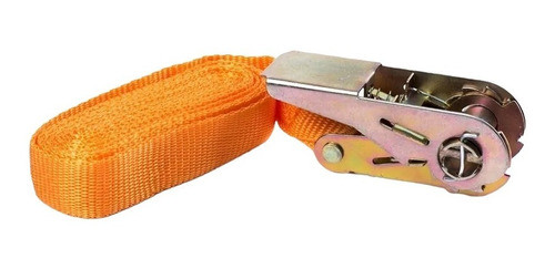 Cinta Amarre Con Crique 1 X 3,5mts Color Naranja Oregon 1