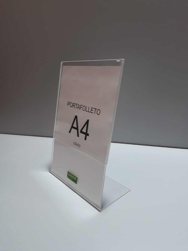 Porta Hoja En Acrílico - Tamaño A4 - Pack5unidades 0