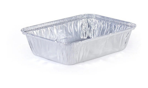 Bandeja De Aluminio F275 Con Tapa X 50un. 0