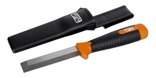Formon Cuchillo Partidor Bahco Acero Carbono 2448 Con Funda 0