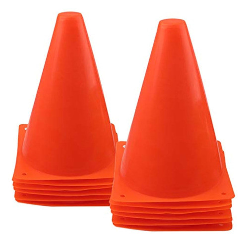 Conos De Tráfico De Plástico De 7 Pulgadas Para 0