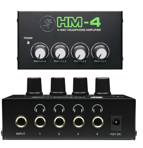 Mackie Hm4 Amplificador 4 Auriculares Distribuidor 0
