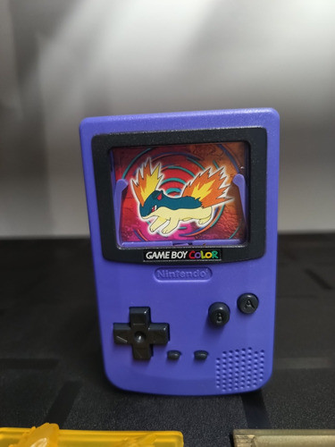 Burger King Game Boy Color Pokemon 2000 Quilava Violeta 1