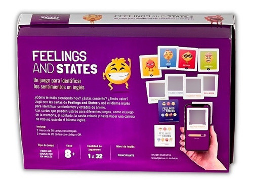 Feelings And States Juego De Mesa Educativo En Inglés 1