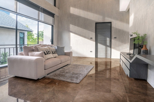 Porcelanato Pulpis Castanho Polido 84x84 Delta Cx 2,80m2 1