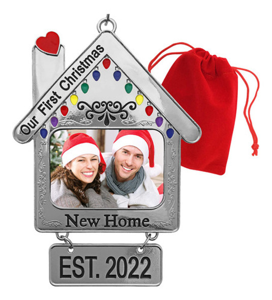 Banderry Designs 2021 Fechado Nuestro Nuevo Hogar Ornamento 0