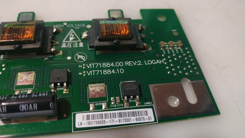 Fuente Inverter Sanyo Lcd-32xf8t Vit71884.10 Gtía 3 Meses!!! 0