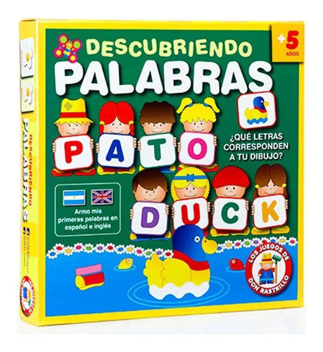 Juego De Mesa Descubriendo Palabras Ruibal 0