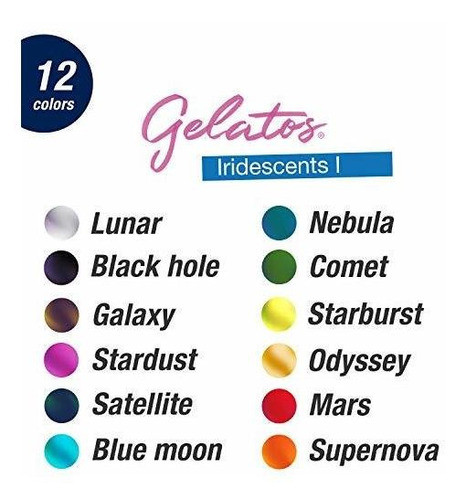Faber Castell Fbr770175 Gelatos 15 Ct Iridiscentes 1