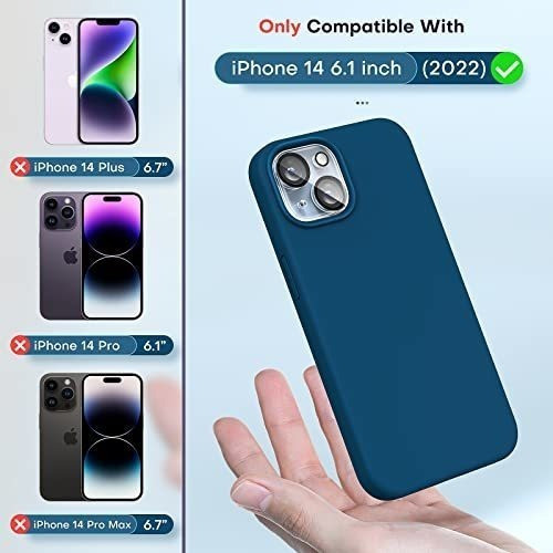 Funda 5 En 1 Para iPhone 14 Con 2 + 2 Protectores 1