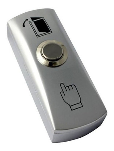 Pulsador Metálico De Exterior - Electrocom - 0