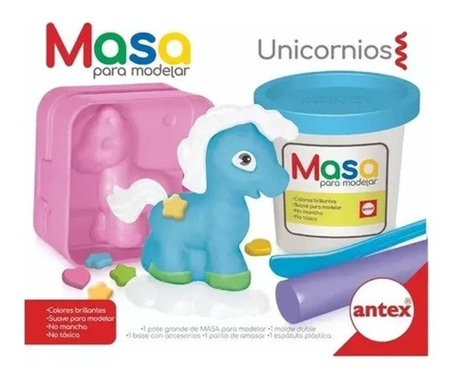Antex 2106 Set De Masa Surtido Unicornios Milouhobbies 1