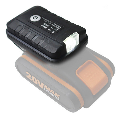 3x Adapter Light Flashlight Torch Usb Mobile Phone Charger F 1