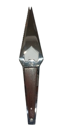 Destapador + Cuchillo Para Quesos Acero Inox Vintage Importo 1