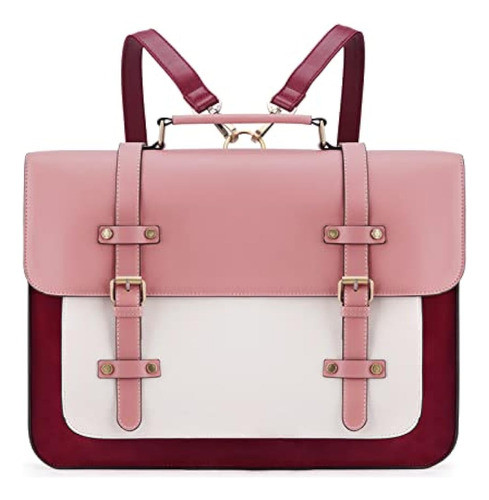 Ecosusi Messenger Bag For Women Maletín Mochila 15.6 Pulgada 0