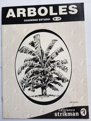 Libro Cuaderno Estudio N.23 Arboles 0