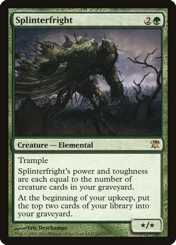 Cartas Magic: Splinterfright (espanto Astillado) Nmint!! 0