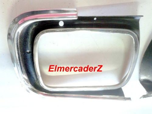 Dodge 1500 71-77 Aro De Optica Metalico Cromado Nuevo 1