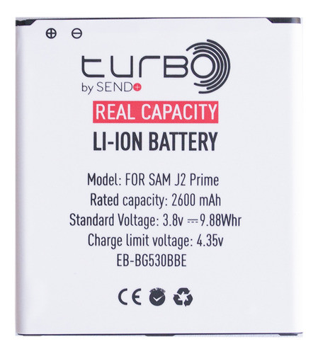 Bateria Celular Turbo Ion Para Samsung G360 2150mah 1