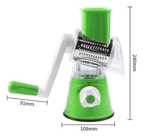 Cortador Rallador Espiral Verduras Manual C Manija Profesina 1 Cortador Rallador Espiral Verduras Manual C Manija Profesina 1