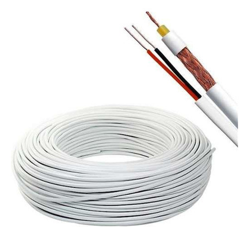 Cabo Coaxial  P/cftv Dupla Blindagem  2x26 - Condutti 0
