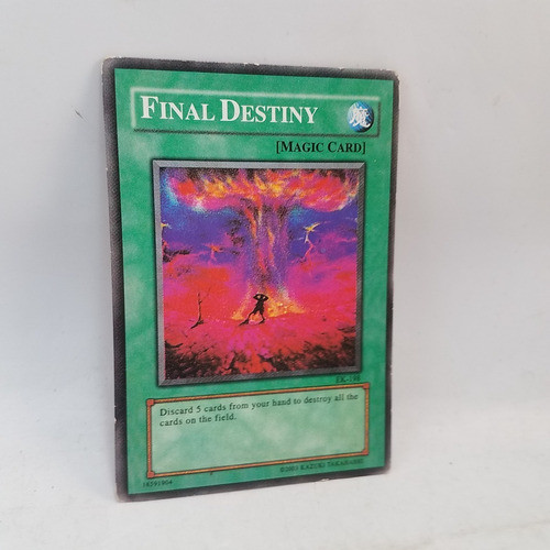 Carta Yu Gi Oh Final Destiny Ek-198 2003 0