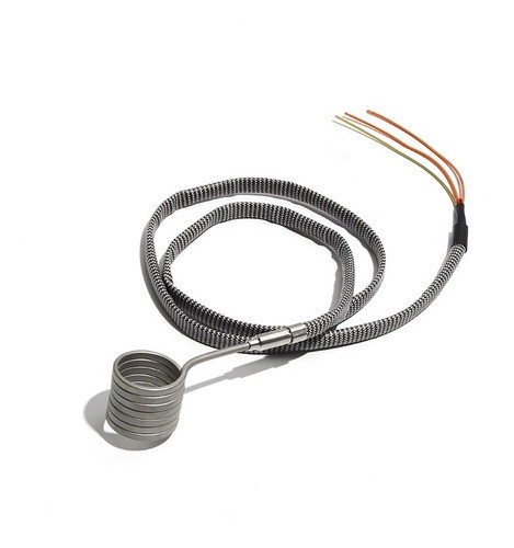 Resistência Microtubular 23x40mm 220v Cabo 1m Com Termopar J 0