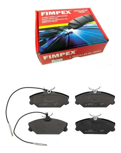 Pastillas Freno Fimpex Renault Megane Scenic 2.0 Delanteras 0