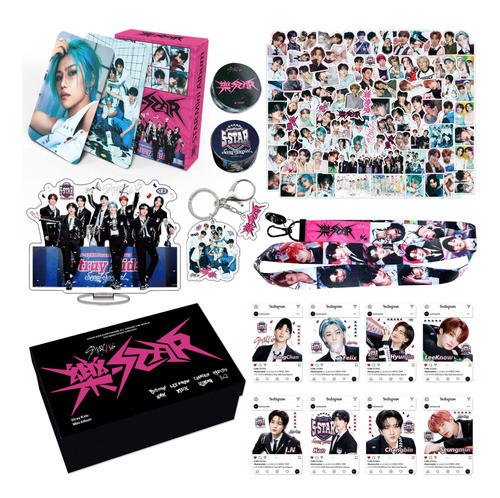 Stray Kids Photocards, Adesivo, Chaveiro, Caixa De Presente 0