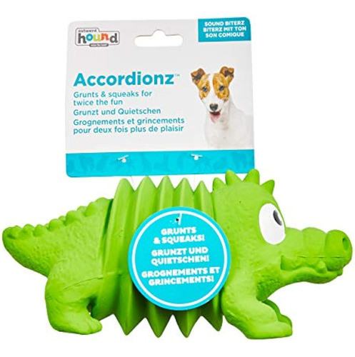 Outward Hound Accordionz Latex Rubber Squeaking Toy - Juguet 1