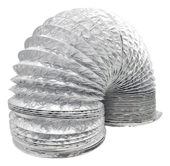 Ducto Flexible De Aluminio 250mm 5metros Extractor Vientosur 0