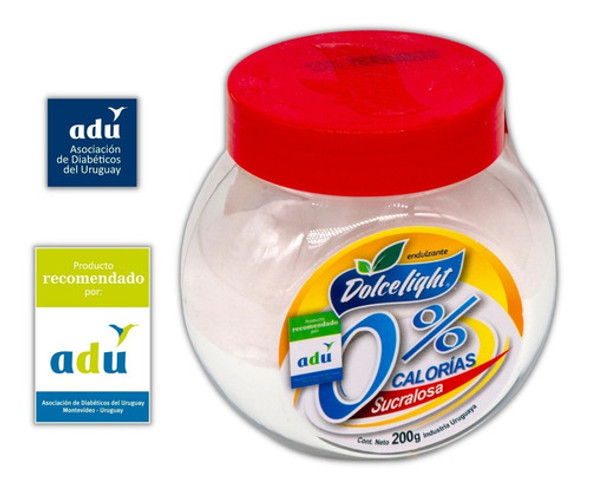 Dolcelight 0% Calorías 200grs - Sello Adu - Diabetes 0