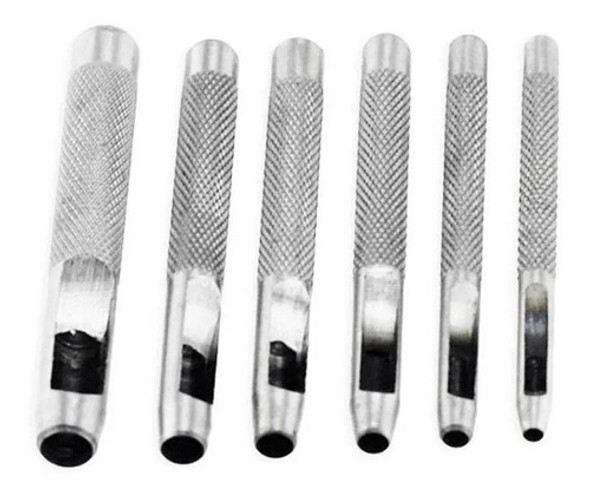 Sacabocados A Golpe Juego De 6 Pzas 3.2 Mm A 8 Mm Ruhlmann 1