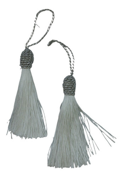 Tassel Com Tulipa Pompom Com 10 Unidades Branco 1