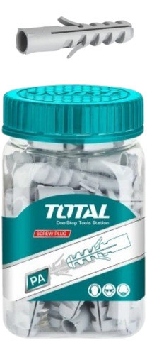 Kit 200 Tarugos Tacos Fisher 6 X 30mm Marca Total  - Sc - 1