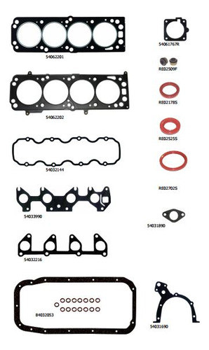 Juego Juntas Motor Chevrolet Corsa 1.8 Fiat Siena 1.8 - Abr 0
